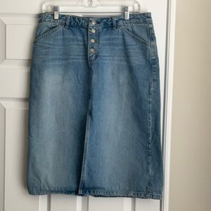 Tommy Hilfiger Blue Jean Skirt